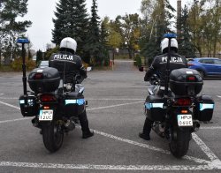 Sprzęt mundurowy dla patroli motocyklowych